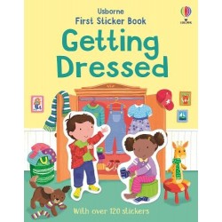First Sticker Book Getting Dressed