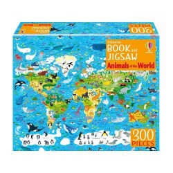Book and Jigsaw Animals of the World